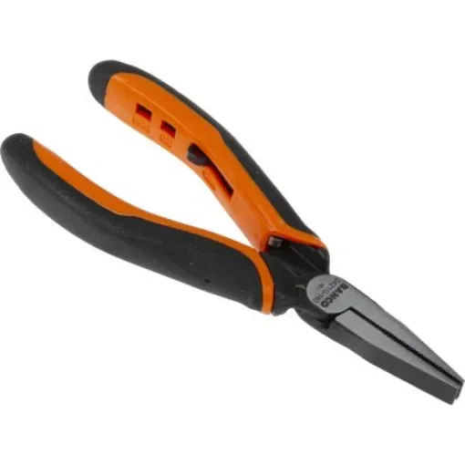 Bahco 2421G Flat Nose Pliers, 140 mm Overall, Straight Tip, 37mm Jaw - 2421 G-140 product image