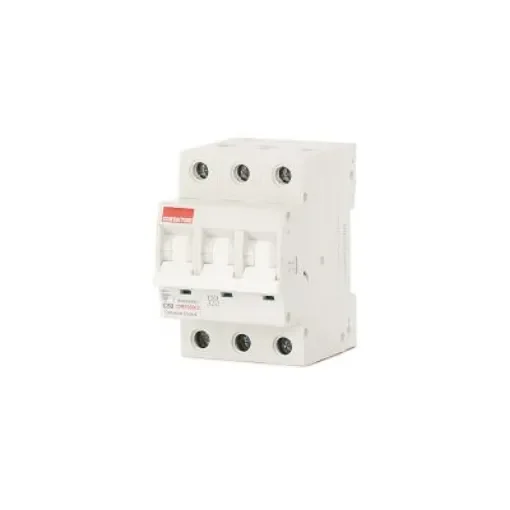 Contactum MCB, 3P, 50A Curve C, 415V AC, 10 kA Breaking Capacity - CPB1050C3 product image