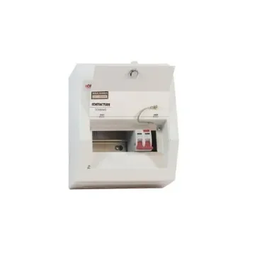 Contactum 6 Way Steel Consumer Unit, 100A Defender - DD061MS product image