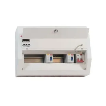 Contactum 14 Way Steel Consumer Unit, 100A Defender - DDS14188MS product image