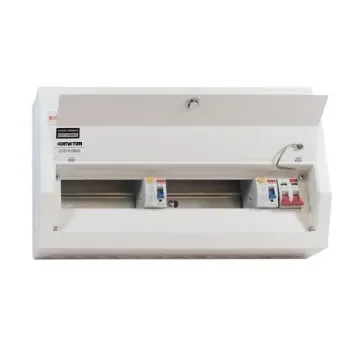 Contactum 16 Way Steel Consumer Unit, 100A Defender - DDS16188MS product image