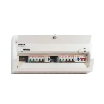 Contactum 16 Way Steel Consumer Unit, 100A Defender - DDS16188MS-P01 product image