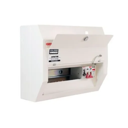 Contactum 10 Way Steel Consumer Unit, 100A Defender - DD101SPMS product image