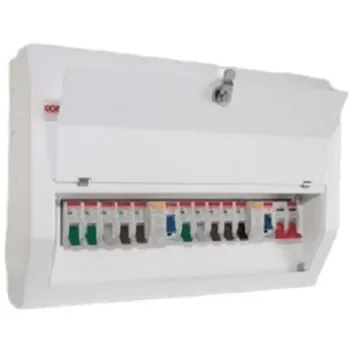 Contactum 8 Way Steel Consumer Unit, 100A Defender - DDS08188SPMS product image