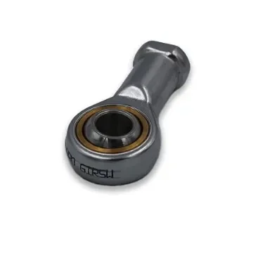 Fluro M8 x 1.25 Female Stainless Steel Rod End, 8mm Bore, 48mm Long, Metric Thread Standard, Female Connection Gender - GIRSW8R product image