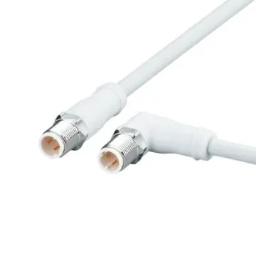 ifm electronicEVF, 20m Cat5e, Grey M12 to Male M12 Male, Shielded, Terminated MPPE Sheath - EVF541 product image