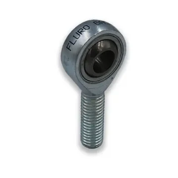 Fluro M16 x 1.5 Male Galvanized Steel Rod End, 16mm Bore, 87mm Long, Metric Thread Standard, Male Connection Gender - GALSW16x1.5 product image