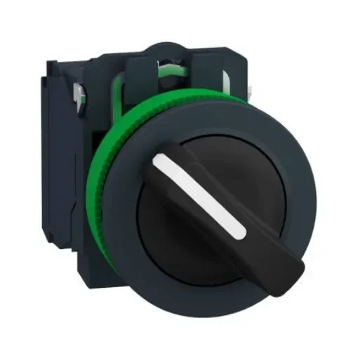 Schneider Electric Selector Switch - (SPDT) 30mm Cutout Diameter 2 Positions - XB5FD25 product image