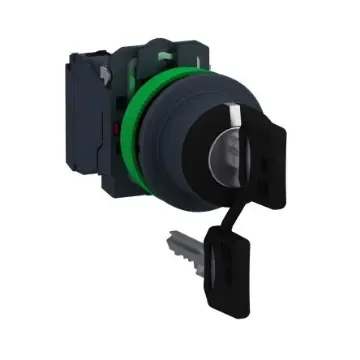 Schneider Electric Key Switch, DPST 3-Way - XB5FG03 product image