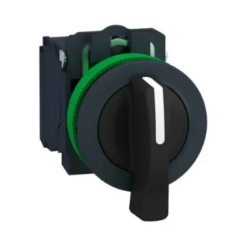 Schneider Electric Selector Switch - (SPST) 30mm Cutout Diameter 2 Positions - XB5FJ21 product image