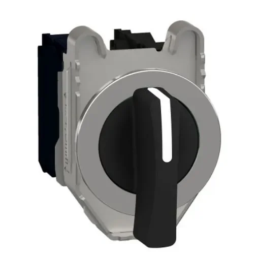 Schneider Electric Spring Return Selector Switch - (DPST) 30mm Cutout Diameter 3 Positions - XB4FJ53 product image