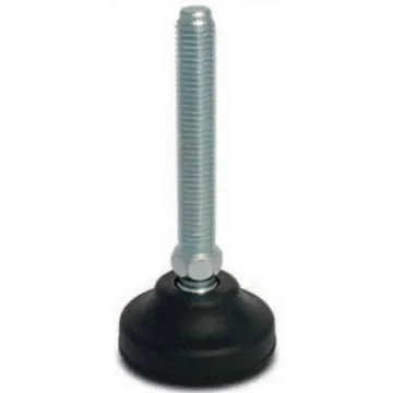 RS PRO M16 Polyamide Adjustable Foot, 1500kg Static Load Capacity 30° Tilt Angle - 1854508 product image