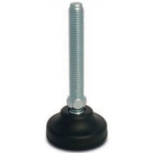 RS PRO M16 Polyamide Adjustable Foot, 1500kg Static Load Capacity 30° Tilt Angle - 1854508 product image