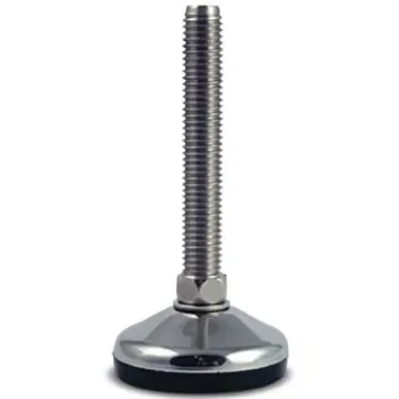 RS PRO M10 Stainless Steel Adjustable Foot, 400kg Static Load Capacity 10° Tilt Angle - 1854515 product image