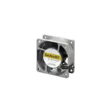Sanyo Denki 9GT Series Axial Fan, 24 V dc, DC Operation, 6.72W, 280mA Max, 60 x 60 x 25mm - 9GT0624P4G001 product image