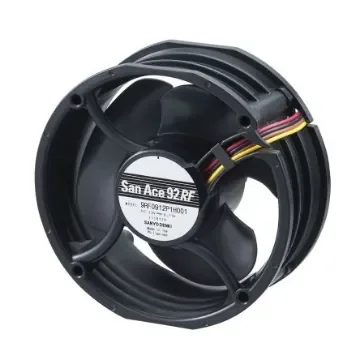 Sanyo Denki 9RF Series Axial Fan, 24 V dc, DC Operation, 1.2m³/min, 2.2W, 90mA Max, 92 x 92 x 38mm - 9RF0924P1H001 product image