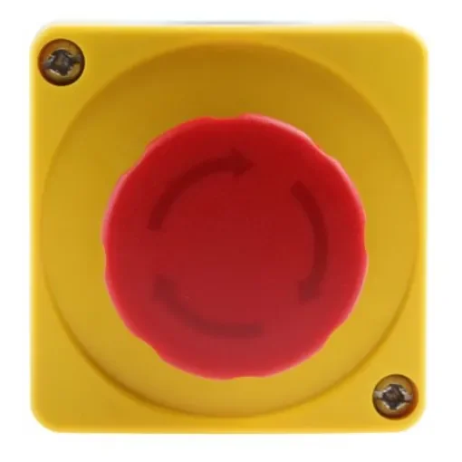 ABB 1SFA Series Twist Release Emergency Stop Push Button, Surface Mount, 2NC, IP66, IP67, IP69K - CEPY1-1001 product image