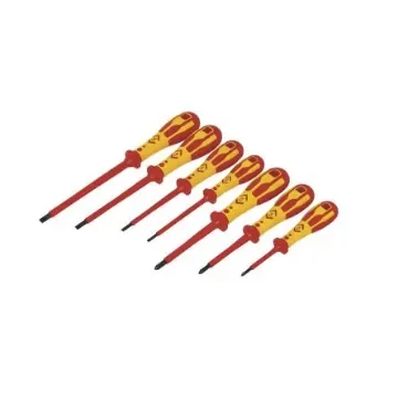 CK T49192D Phillips; Slotted Insulated Screwdriver Set, 7-Piece product image