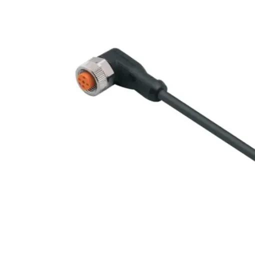 ifm electronic Right Angle Female 1 way M12 to Unterminated Sensor Actuator Cable, 10m - EVS009 product image
