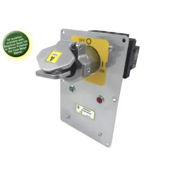 IDEM M-ISP Safety Interlock Switch, 2NC/1NO, Keyed, Stainless Steel - M-ISP-SKR-25 (A101) product image