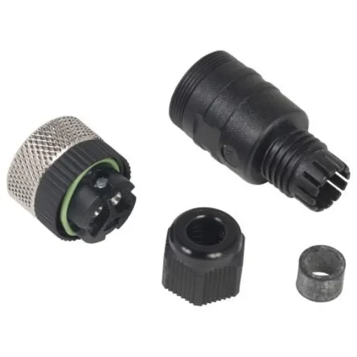 Telemecanique Sensors Circular Connector, 3 Contacts, Cable Mount, Socket, Female, IP67, XZCC Series - XZCC20FDM30B product image