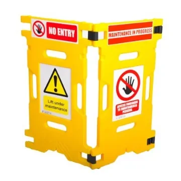 Addgards Yellow PE Folding Barrier - ELE1 product image