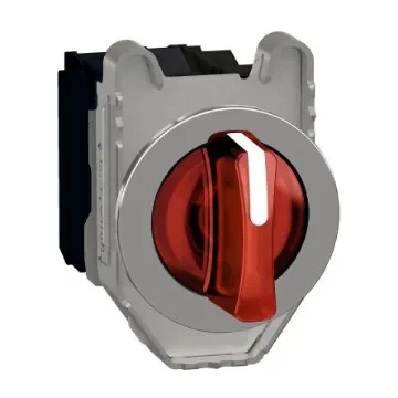 Schneider Electric Selector Switch - (SPDT) 30mm Cutout Diameter, Illuminated 3 Positions - XB4FK134M5 product image