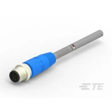 TE Connectivity Straight Male 8 way M12 to Unterminated Sensor Actuator Cable, 5m - T4161120008-005 product image