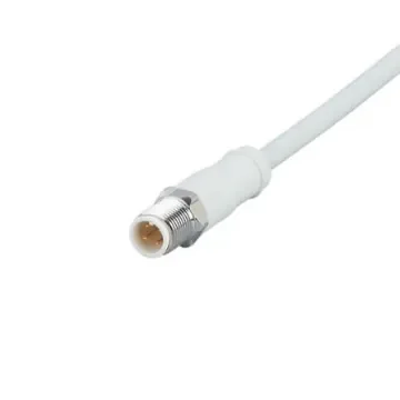 ifm electronic Straight Male 4 way M12 to Straight Female 4 way M12 Communication Cable, 5m - EVF519 product image