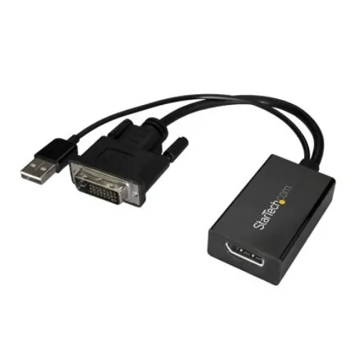 StarTech.com DVI-D to DisplayPort Adapter, 254mm Length - 1920 x 1200 Maximum Resolution - DVI2DP2 product image