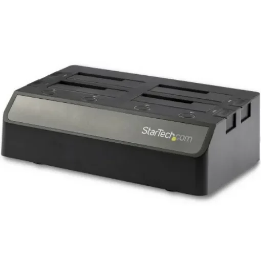 StarTech.com USB 3.1 Gen 2 Hard Drive Docking Station for 4 Drives SATA Hard Drive 2.5 x 3.5in - SDOCK4U313 product image