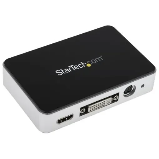 StarTech.com Composite, S-Video to USB Video Capture Module, 1920 x 1080 Maximum Resolution - USB3HDCAP product image