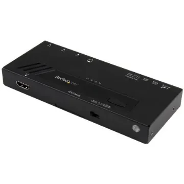 StarTech.com 4 Port 1 Input 4 Output HDMI Switch  - up to 4K - VS421HD4KA product image