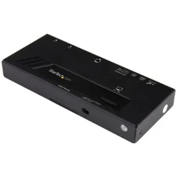 StarTech.com 2 Port 1 Input 2 Output HDMI Switch  - up to 4K - VS221HD4KA product image
