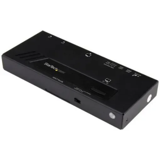 StarTech.com 2 Port 1 Input 2 Output HDMI Switch  - up to 4K - VS221HD4KA product image