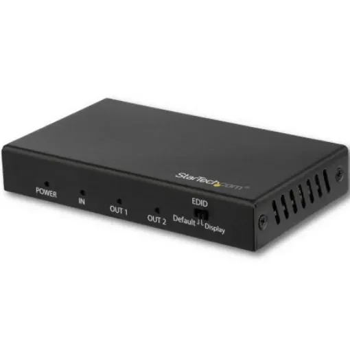 StarTech.com 2 Port 1 Input 2 Output HDMI Splitter 4096 x 2160 - ST122HD202 product image
