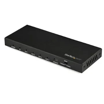 StarTech.com 2 Port 1 Input 4 Output HDMI Splitter 4096 x 2160 - ST124HD202 product image