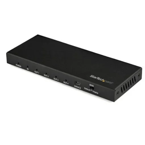 StarTech.com 2 Port 1 Input 4 Output HDMI Splitter 4096 x 2160 - ST124HD202 product image