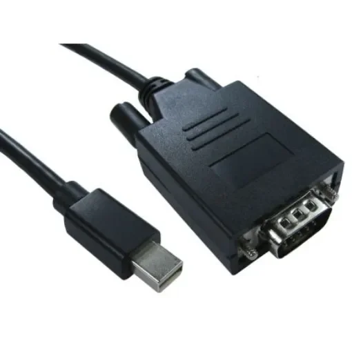 RS PRO Male Mini DisplayPort to Male VGA, PVC Cable, 1080p, 1m - 1863044 product image