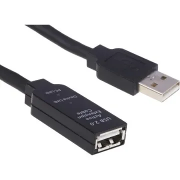 StarTech.com USB 2.0, Male USB A to Female USB A, 480Mbps, 10m - USB2AAEXT10M product image