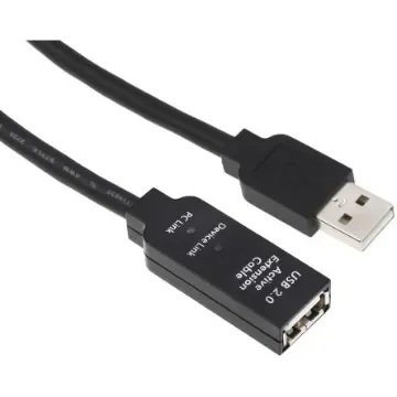 StarTech.com USB 2.0, Male USB A to Female USB A, 480Mbps, 5m - USB2AAEXT5M product image