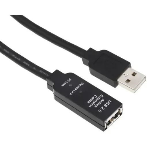 StarTech.com USB 2.0, Male USB A to Female USB A, 480Mbps, 5m - USB2AAEXT5M product image