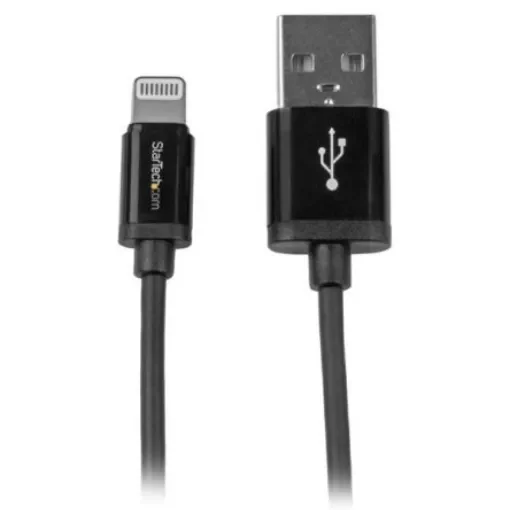 StarTech.com USB 2.0, Male USB A to Male Lightning, 480Mbps, 1m - USBLT1MB product image