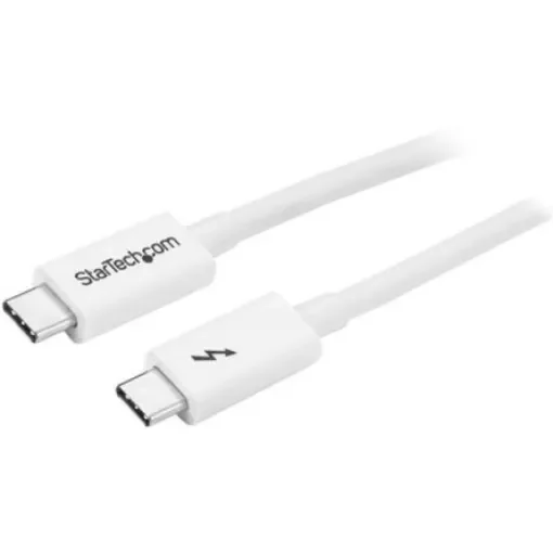 StarTech.com USB 3.1 Thunderbolt 3 to Thunderbolt 3, 1m - TBLT3MM1MW product image
