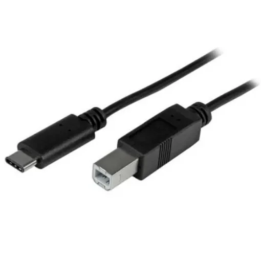 StarTech.com USB 2.0, Male USB C to Male USB B, 480Mbps, 1m - USB2CB1M product image