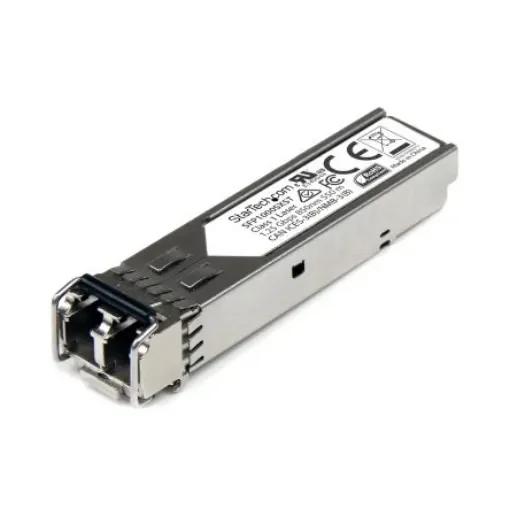 StarTech.com MSA Compatible LC Multi Mode Transceiver Module, Full Duplex, 1000Mbit/s - SFP1000SXST product image