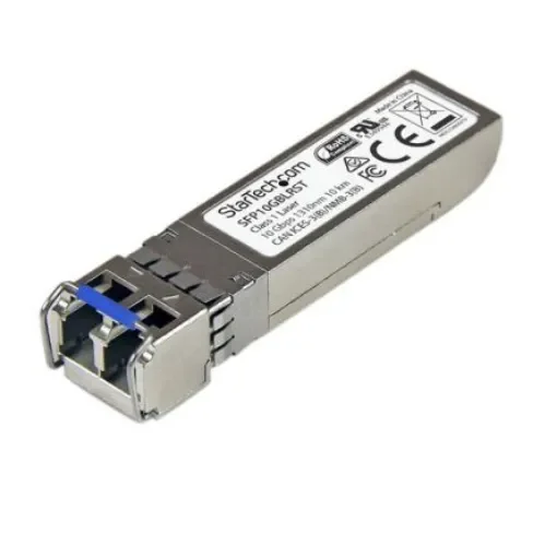 StarTech.com MSA Compatible LC Single Mode Transceiver Module, Full Duplex, 10000Mbit/s - SFP10GBLRST product image