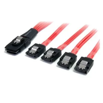 StarTech.com Male Internal Mini-SAS to Female SATA Data x 4  Cable, 1m - SAS8087S4100 product image