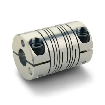 Ruland Beam Coupling, 25mm Outside Diameter, 12mm Bore, 38.1mm Length Coupler - FCMR25-12-10-A product image