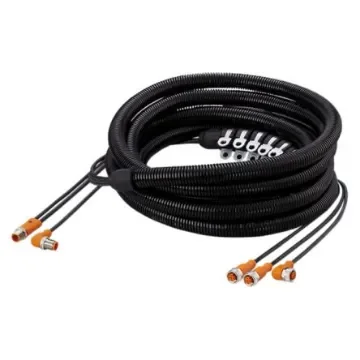ifm electronic Straight Male 4 way M12 to Straight Female 4 way M12 Communication Cable, 5m - EVC507 product image